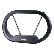Black oval Philips HD passive antenna, SDV7114A for better TV reception