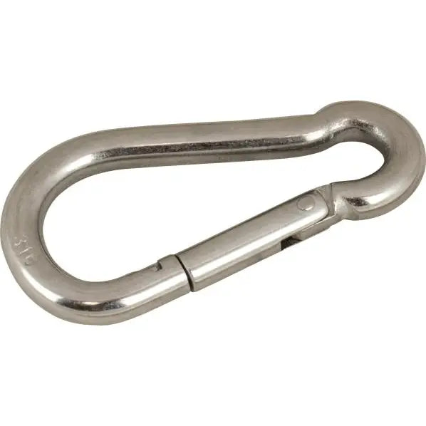 SEA DOG No Supplier Warranty Carabiner 151580-1 - Stainless Snap Hook 3-1