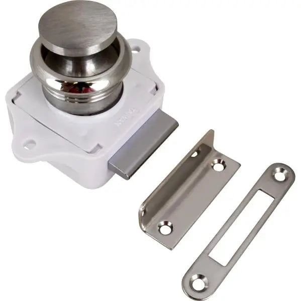 SEA DOG No Supplier Warranty Drawer Latch 225300-1 - Push Button Rim SS