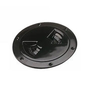 SEA DOG No Supplier Warranty Boat Deck Plate 337155-1 - Black Abs Standard