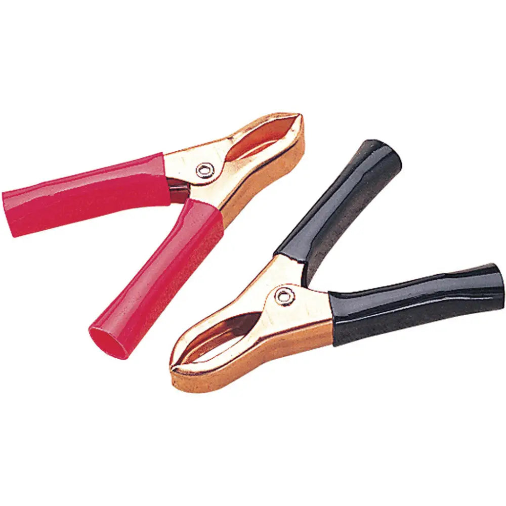 Sea Dog Battery Jump Starter Clamp: Sea Dog 4264601 Nickel Plated Battery Clips for Durability