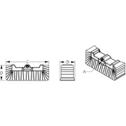 SEA DOG No Supplier Warranty Scrub Brush 491080-1 - Medium Bristle 3-Sided