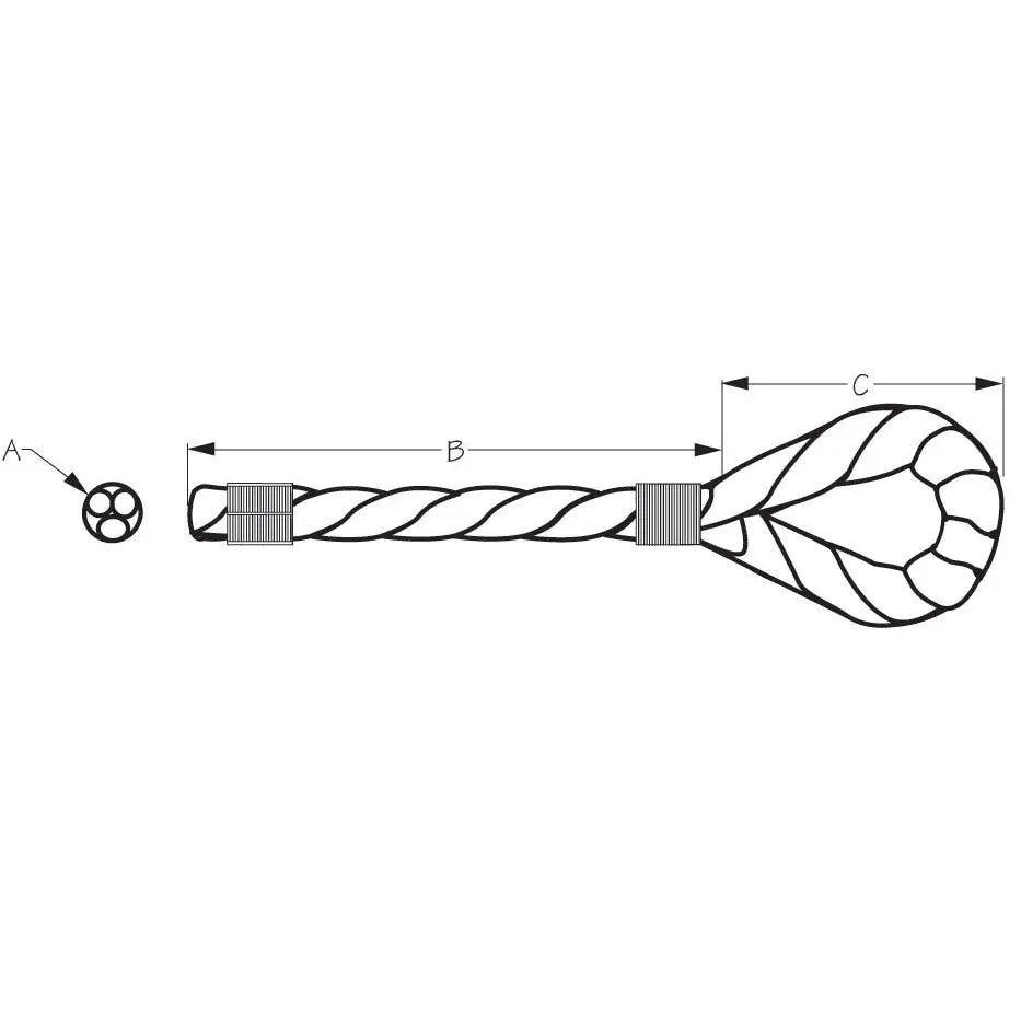 SEA DOG All Lines Are Medium Lay Dock Line 301110015BK-1 - Twisted Nylon