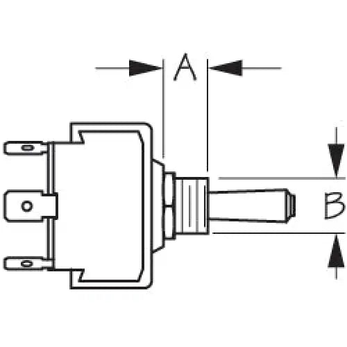 SEA DOG Easy To Install Multi Purpose Switch 420123-1 - Toggle Lit Tip SP ON