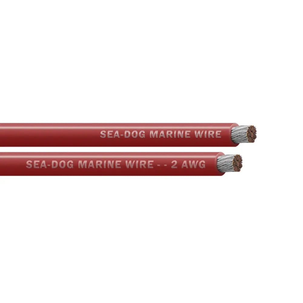 SEA DOG 8002020 - Red Awg 25FT Battery Cable