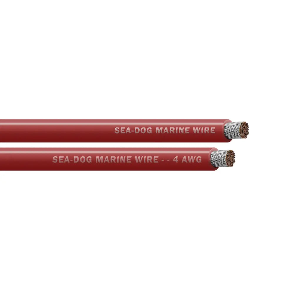 SEA DOG 8004021 - Red Awg 50FT Battery Cable