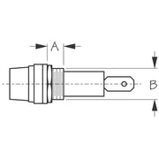 SEA DOG Made In USA Fuse Holder 420503-1 - Spade Terminal