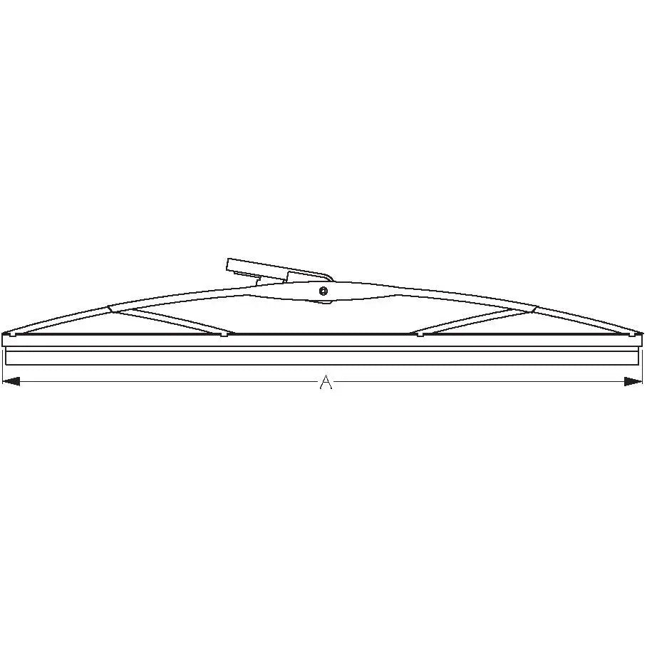 SEA DOG Made In USA Windshield Wiper Blade 414216S-1 - Silver 16 SS