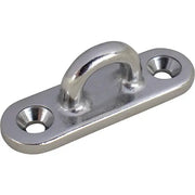 SEA DOG Oblong Eye Plates Tie Down Anchor 088721 - Stainless Plate