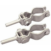 SEA DOG Recommended For Freshwater Use Oarlock 582070-1 - Zinc Plated Clamp-ON