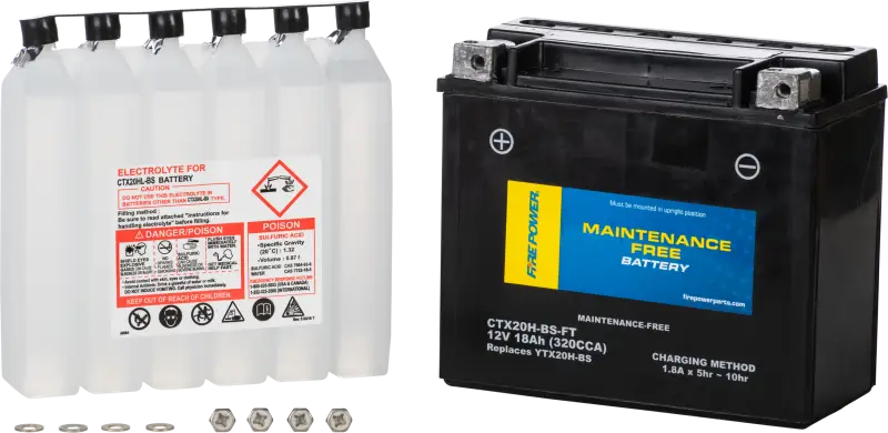 Battery Ctx20h Bs Ft Maintenance Free - FIRE POWER