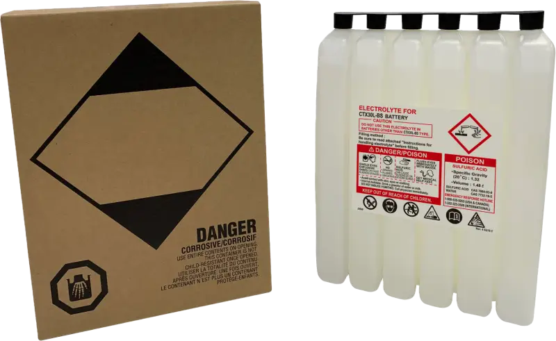 FIRE POWER Sealed Battery Electrolyte Pack 1482cc