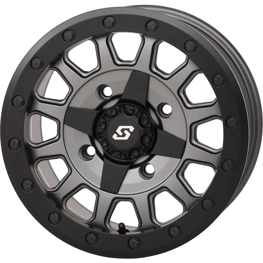 Adapt Dd Wheel 14x7 5+2 4/137 & 4/156 Matte Gnmtl Grey