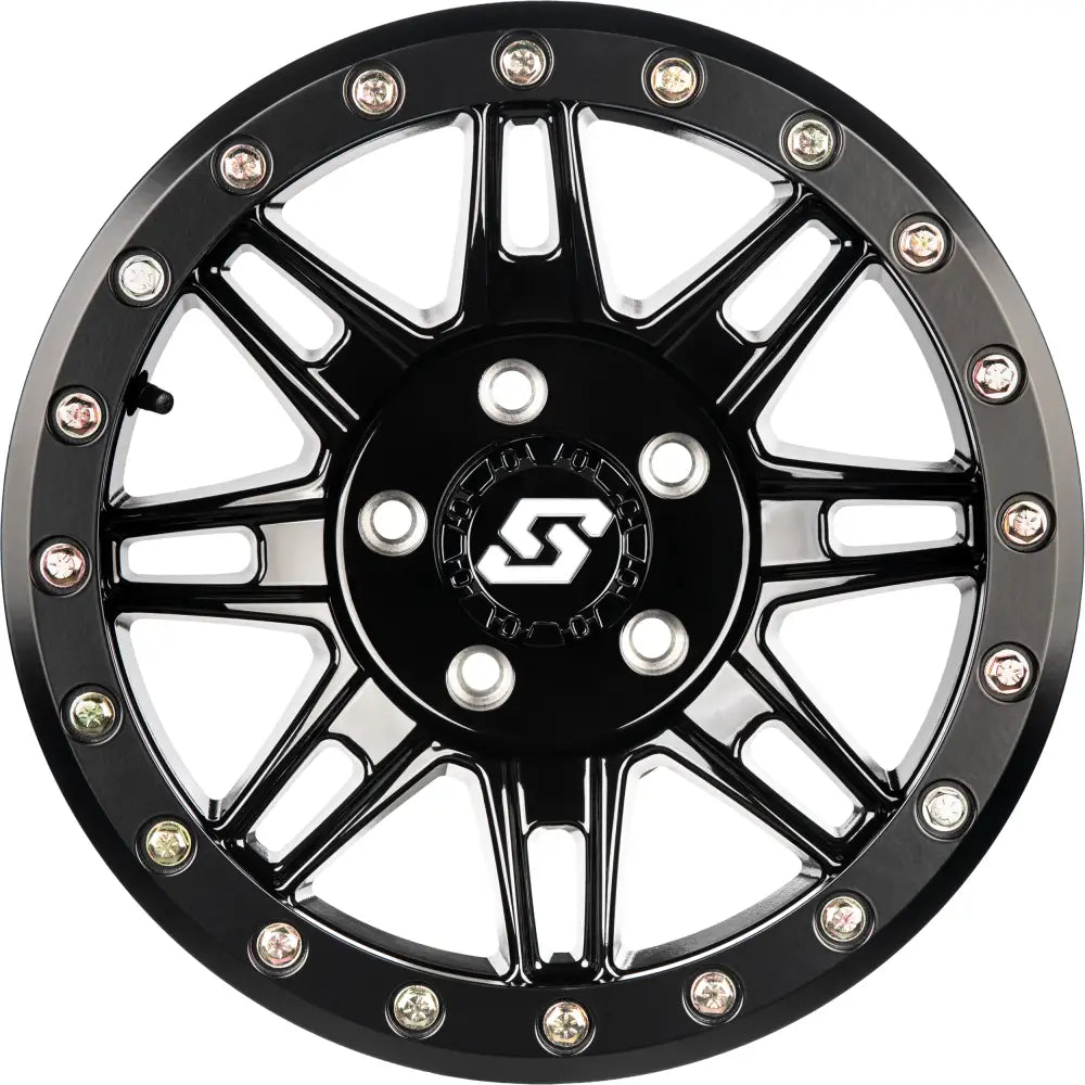Sedona Clutch Beadlock Wheel A-S24B-56560+72 - Black Bdlk 15X7 5.5 72MM