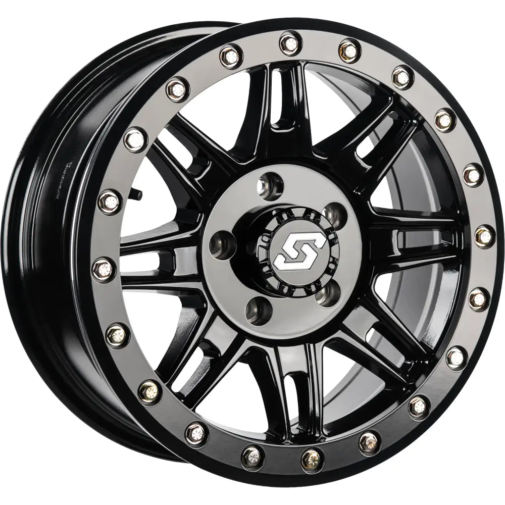 Sedona Clutch Beadlock Wheel A-S24B-56560+72 - Black Bdlk 15X7 5.5 72MM