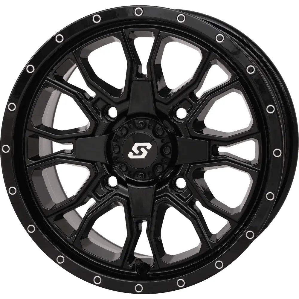 Fusion Dd Wheel  14x7 5+2 4/137 & 4/156 Gloss Black