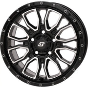 Fusion Wheel 15x7 5+2 5/4.5 Gloss Blk/Machined