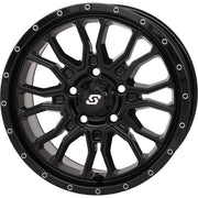 Fusion Wheel 15x7 5+2 5/4.5 Gloss Black