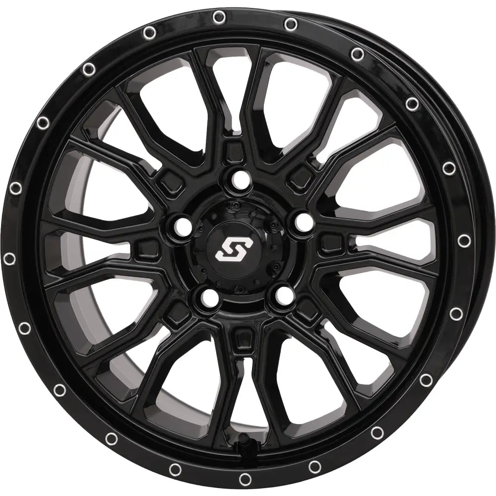 Fusion Wheel 15x7 5+2 5/4.5 Gloss Black