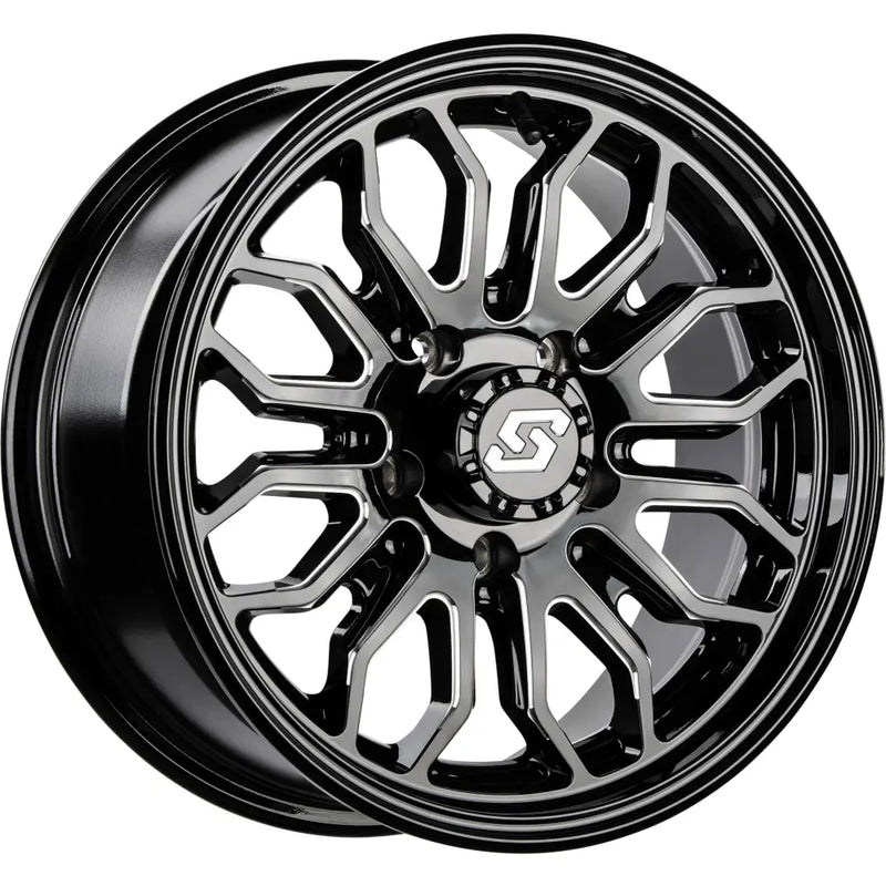 Sedona Onyx Wheel A-S26M-47037+10 - Black 14X7 137 10MM Machined