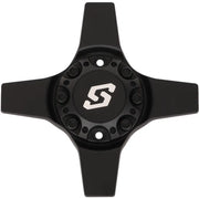 Sedona Spinner Cap Wheel Components 570-9110 - Matte Black Dual Drill