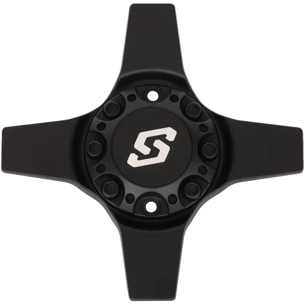Sedona Spinner Cap Wheel Components 570-9110 - Matte Black Dual Drill