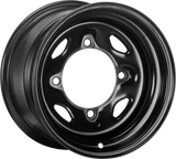 Sedona Steel 12x7 4/156 4+3 Blk 14mm - SEDONA