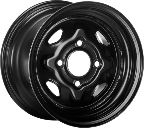 Sedona Steel 12x7 4/110 2+5 Blk Rear