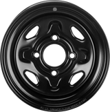 Sedona Steel 12x7 4/110 5+2 Blk Front - SEDONA