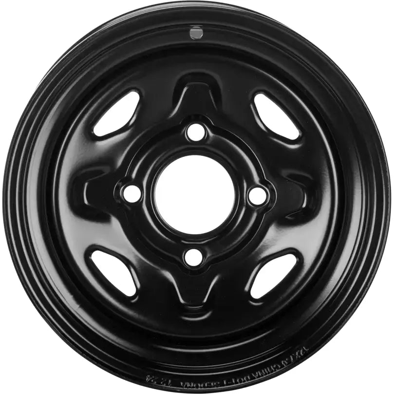 Sedona Steel 12x7 4/110 5+2 Blk Front - SEDONA
