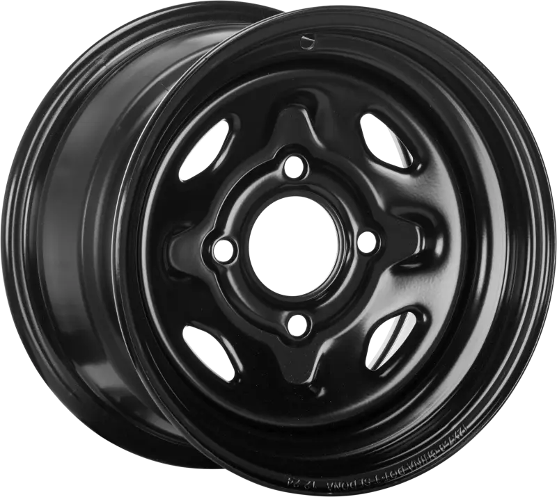 Sedona Steel 12x7 4/110 5+2 Blk Front - SEDONA