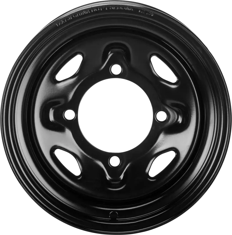 Sedona Steel 12x7 4/137 4+3 Blk Front - SEDONA