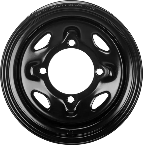 Sedona Steel 12x7 4/137 4+3 Blk Front - SEDONA