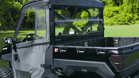Seizmik Folding Hard Rear Window - 32001 - Misc Powersports