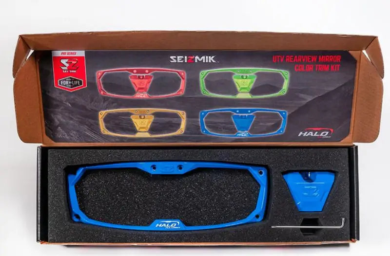 Seizmik Halo-RA Cast Aluminum Trim Kit - Blue - 18102 - Misc Powersports