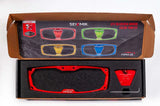 Seizmik Halo-RA Cast Aluminum Trim Kit - Red - 18100 - Misc Powersports