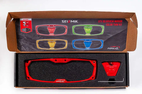 Seizmik Halo-RA Cast Aluminum Trim Kit - Red - 18100 - Misc Powersports