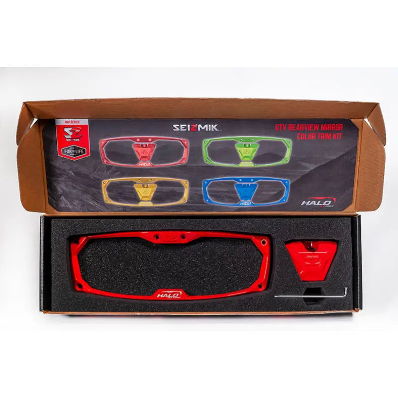 Seizmik 18100 Seizmik Halo-RA Cast Aluminum Trim Kit - Red - 18100