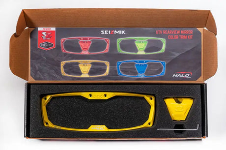 Seizmik Halo-RA Cast Aluminum Trim Kit - Yellow - 18103 - Misc Powersports