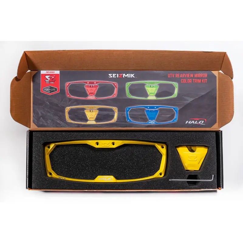 Seizmik 18103 Seizmik Halo-RA Cast Aluminum Trim Kit - Yellow - 18103