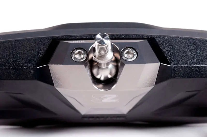 Seizmik Halo RA billet aluminum bezel for Can-Am X3, black silver drone mount
