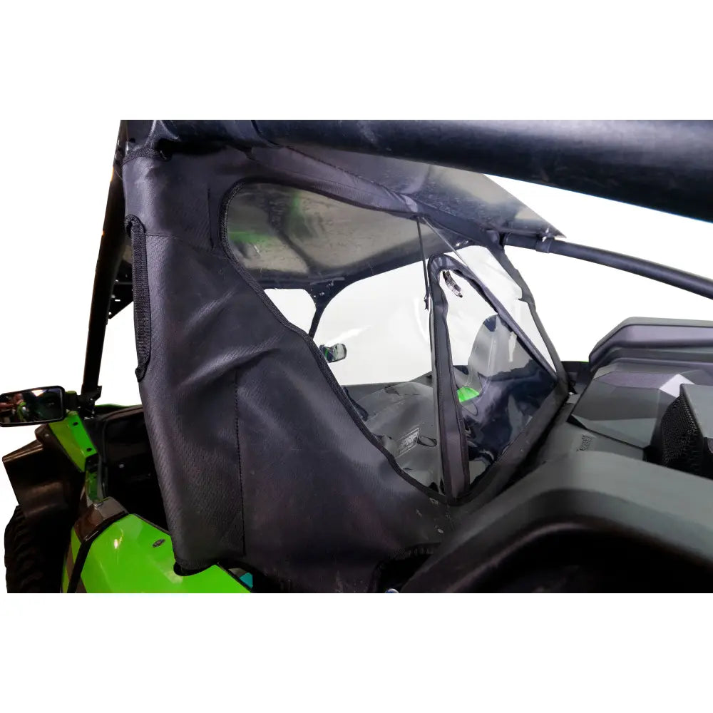 Rear Dust Panel W/ Window Kaw Krx