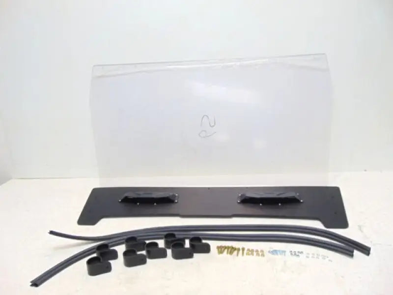 Automotive rear window kit for Seizmik Versa-Vent Windshield HC Poly on Seizmik Versa-Vent