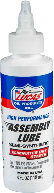 Semi Synthetic Assembly Lube 4 Oz 