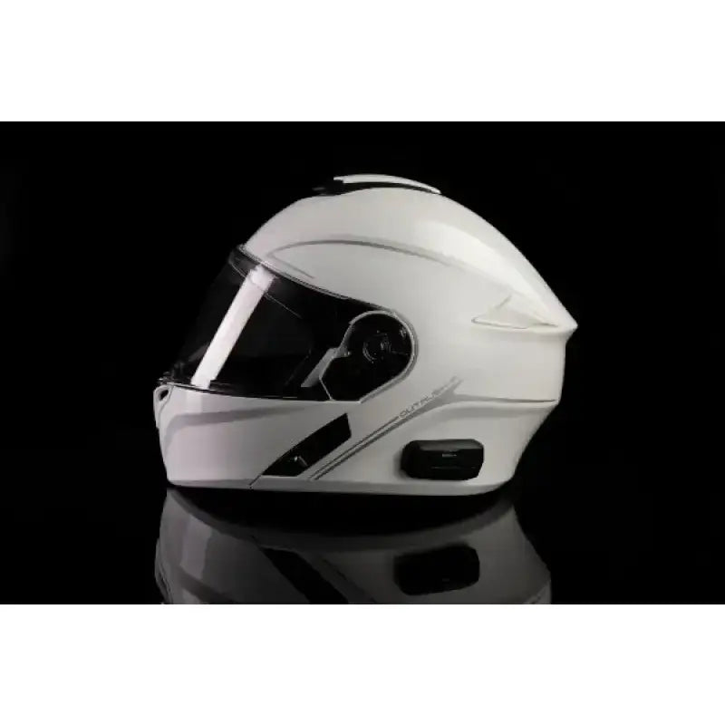 Sena Outrush R Modular Flip-Up Bluetooth Helmet - M / Glossy White - Helmets