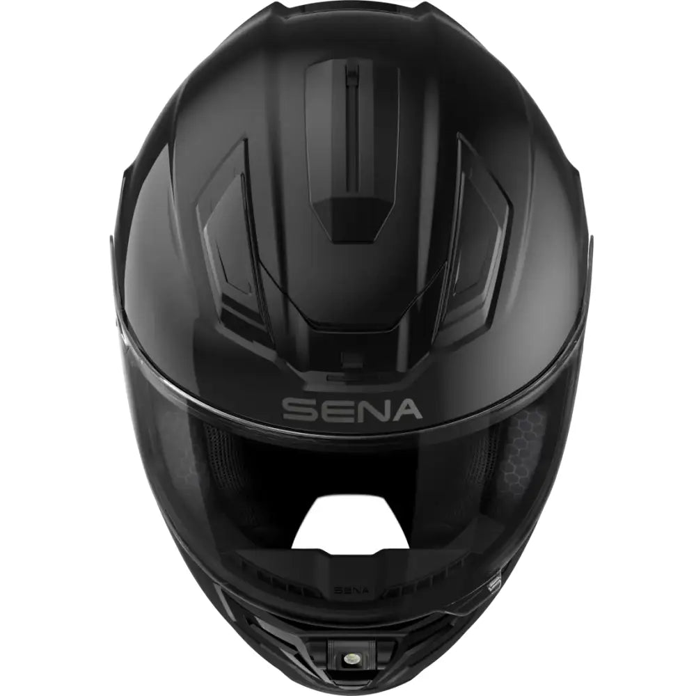 Phantom Ff Mesh Com Helmet Glossy Black Lg - SENA