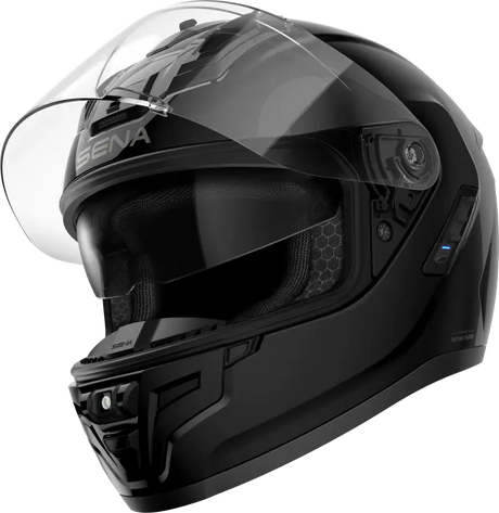 Phantom Ff Mesh Com Helmet Glossy Black Md - SENA