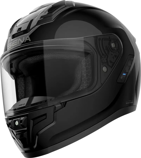 Phantom Ff Mesh Com Helmet Glossy Black 2x - SENA