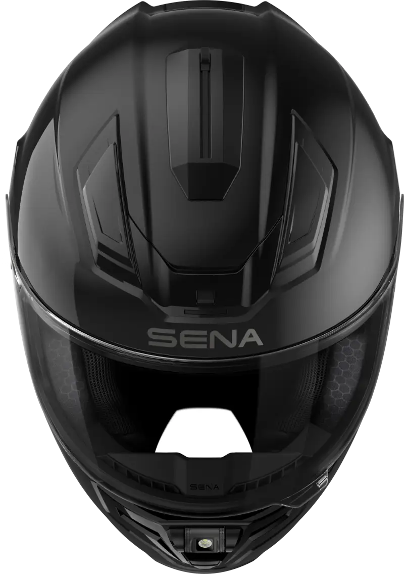 Phantom Ff Mesh Com Helmet Glossy Black 2x - SENA