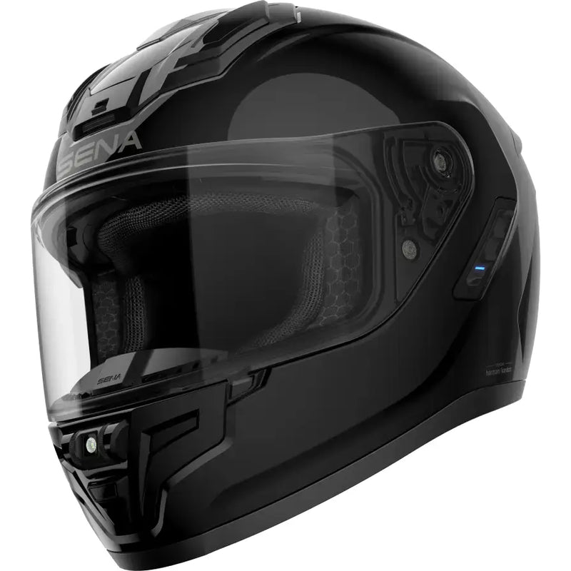 Phantom Ff Mesh Com Helmet Glossy Black 2x - SENA